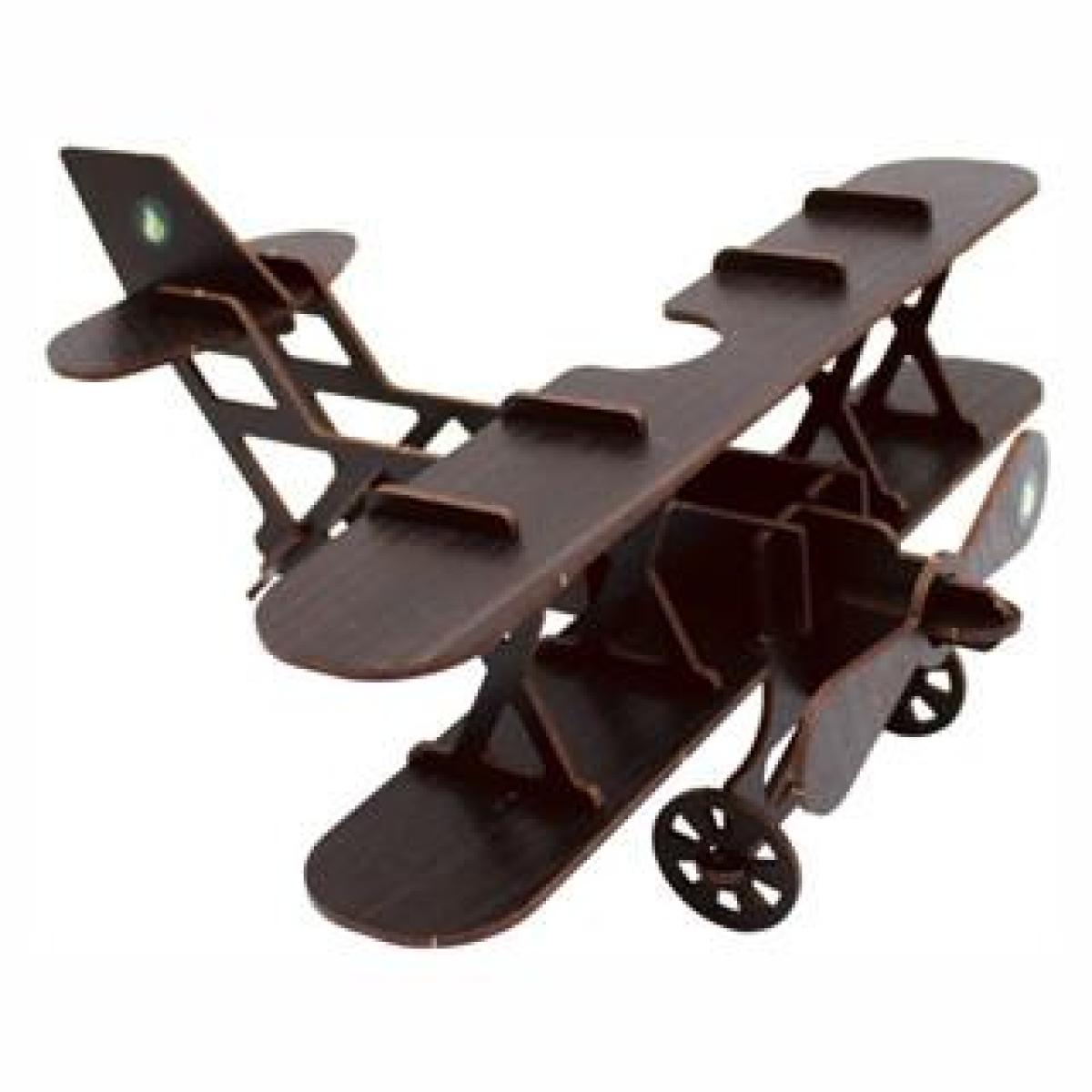 AVIAO PEQUENO MARROM  27X25X12CM