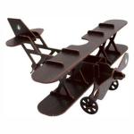 AVIAO PEQUENO MARROM  27X25X12CM