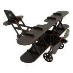 AVIAO PEQUENO PRETO 27X25X12CM AVIAO PEQUENO PRETO 27X25X12CM