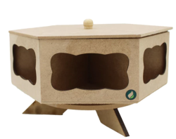 Baleiro giratório mdf cru