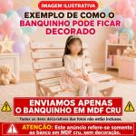 Banco da praça Infantil MDF 15mm Para Decoração de Festas, Cenários e Ensaios Fotográficos