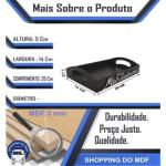 BANDEJA 3MM PINTADA MAETEAMO 20X14X4,5CM