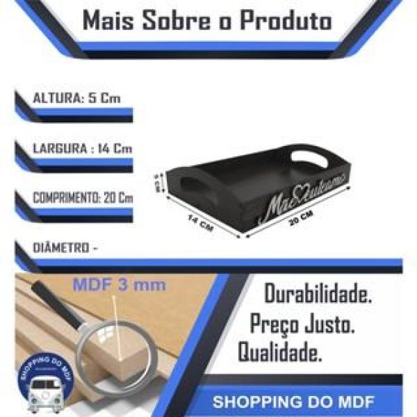 BANDEJA 3MM PINTADA MAETEAMO 20X14X4,5CM