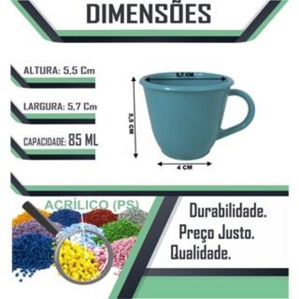 Bandeja Mãe Eu Te Amo Com 6 Xícaras Tiffany Acrílica Presente Dia das Mães