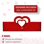 Bandeja Te amo MDF Cesta Café Da Manhã Presente Decorativa Organizadora Casa Cozinha