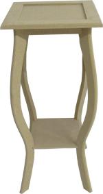 Banqueta Quadrada 28x28x70Cm Mdf