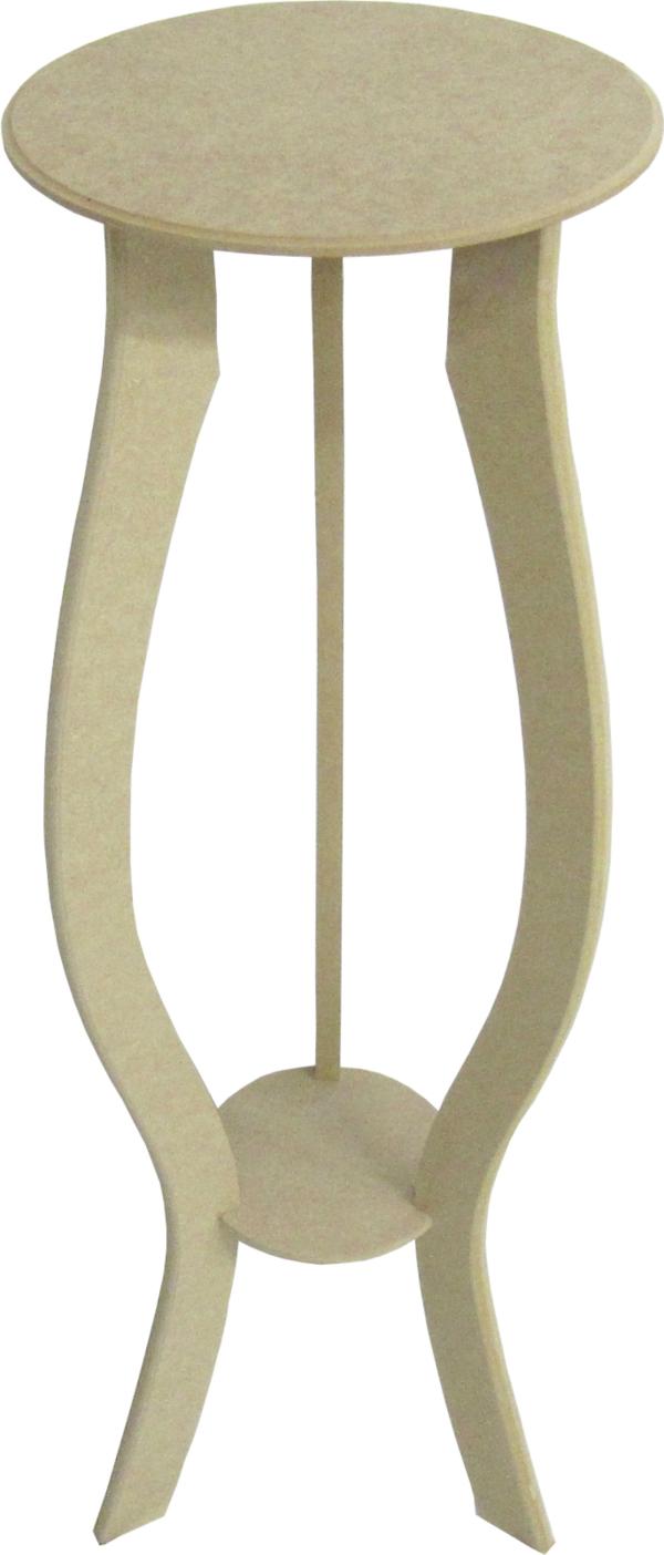 Banqueta Redonda  90 cm Mdf