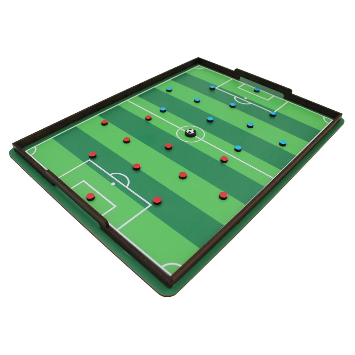 Brinquedo Pedagógico Educativo Futebol de Dedo em MDF