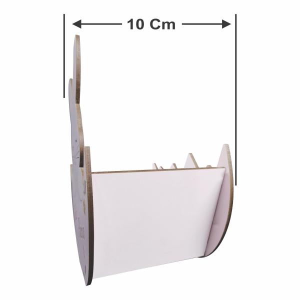 Caixa - Cachepô coelho da páscoa Rosa