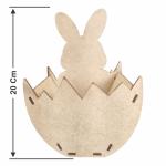 Caixa - Cachepô coelho da páscoa