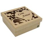 CAIXA COM AMOR 16X16X6 CMMDF Crú