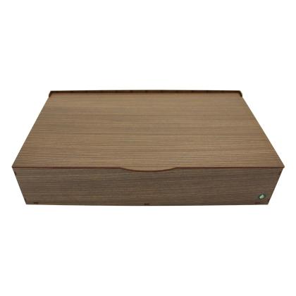 Caixa Dinheiro Laser - Pintada Amadeirada 39x23x8,5cm