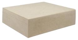 Caixa dobradiça lisa 30x25x8cm mdf crú