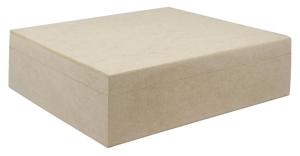 Caixa Dobradiça Lisa 30x25x8cm Mdf Crú