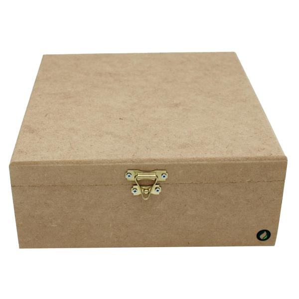 CAIXA DOBRADICA LISA P/ VINHO 25X23X9,5CM