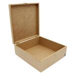 CAIXA DOBRADICA LISA P/ VINHO 25X23X9,5CM