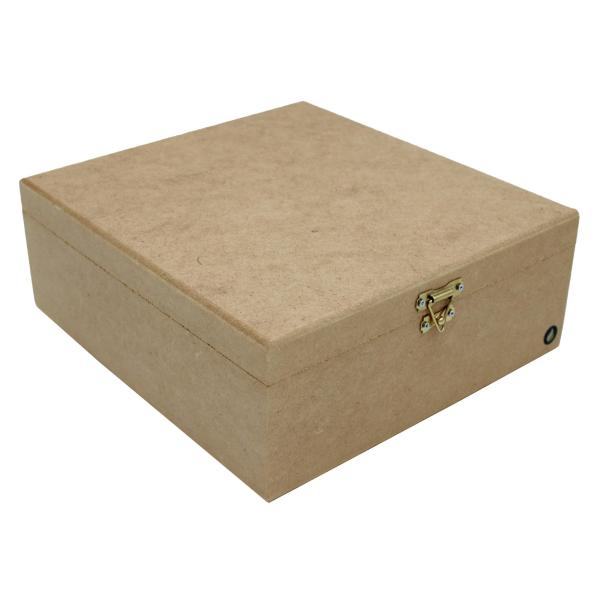 CAIXA DOBRADICA LISA P/ VINHO 25X23X9,5CM