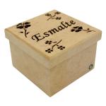 CAIXA ESMALTE 13X13X9,5CM C/16 DIV.