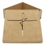 Caixa Fé 16x16x6cm Mdf Crú