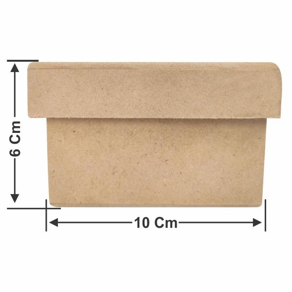 Caixa Lisa 10x10x6 Cm