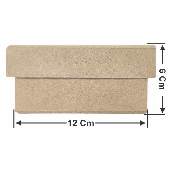 Caixa Lisa 12x12x6 Cm