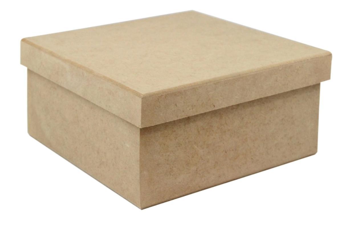 Caixa Lisa 25x25x7 Cm