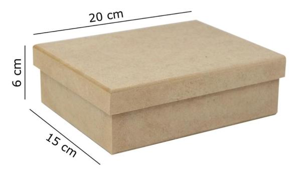 Caixa Lisa 20x15x6 Cm