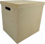 Caixa Lisa com alça lateral 30x25x30 Cm  Caixa Lisa com alça lateral 30x25x30 Cm