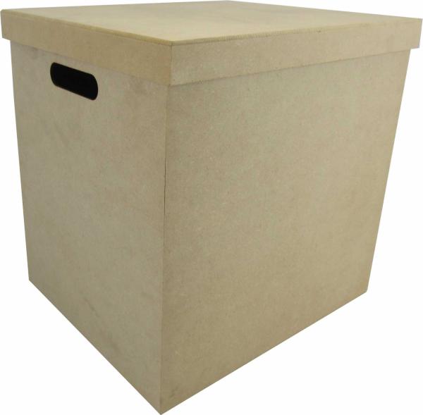 Caixa Lisa com alça lateral 30x25x30 Cm  Caixa Lisa com alça lateral 30x25x30 Cm