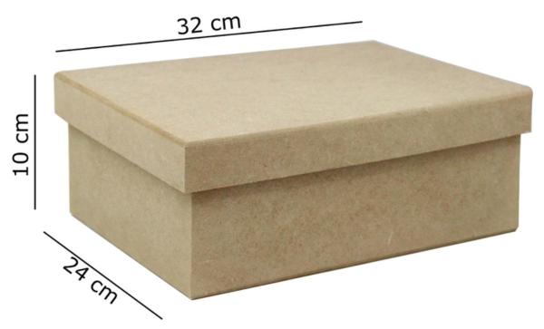 Caixa Lisa 32x24x10 Cm
