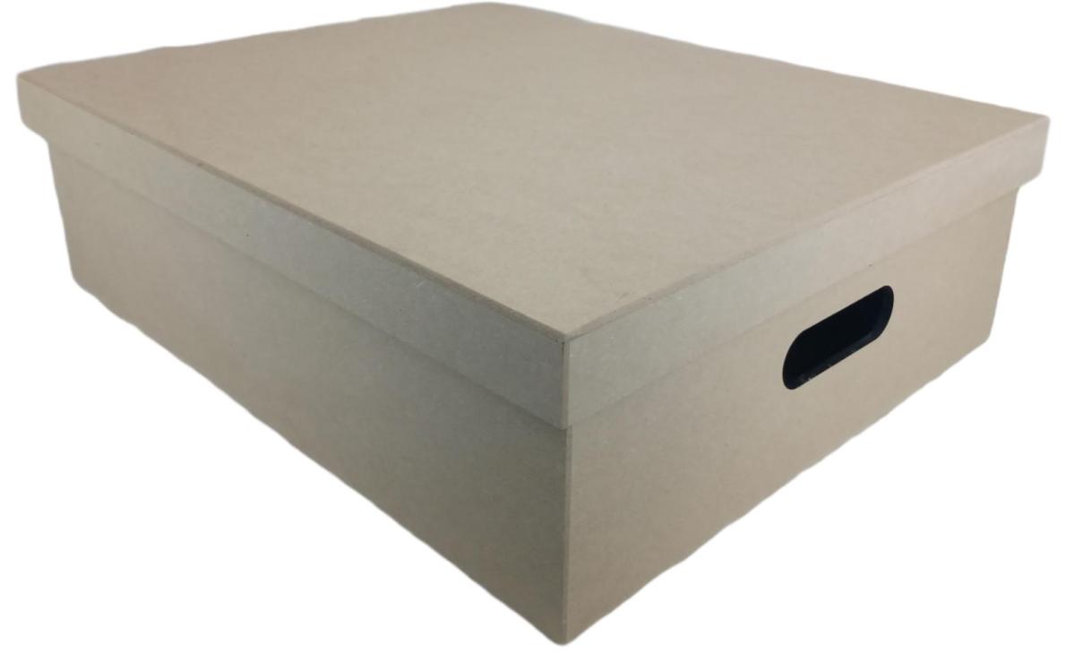 Caixa Lisa com alça lateral 50x40x15 Cm