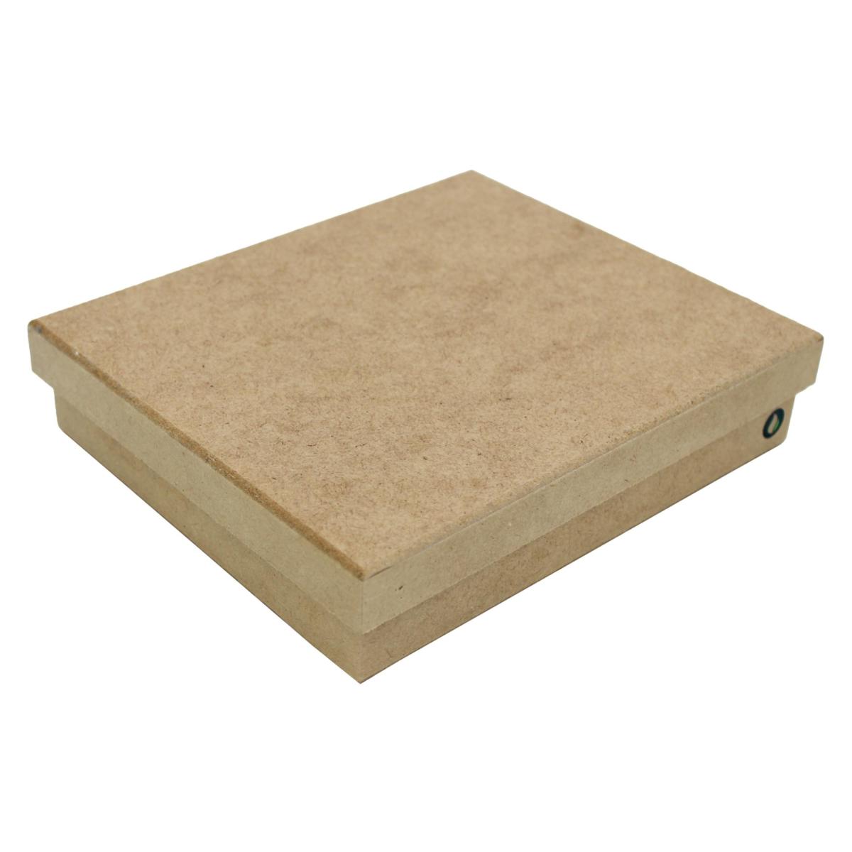 CAIXA LISA TRUFA 06 DIV. 22X18X5CM MDF CRU