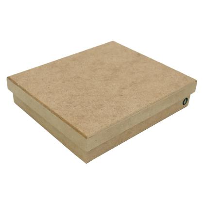 CAIXA LISA TRUFA 06 DIV. 22X18X5CM MDF CRU