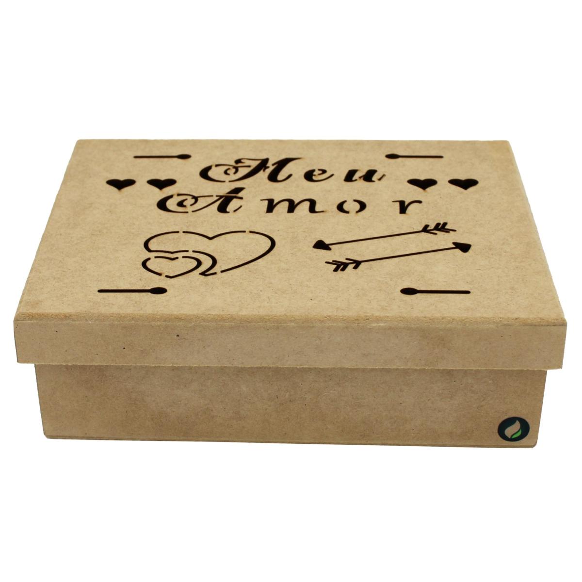 CAIXA MEU AMOR 20X15X6CM