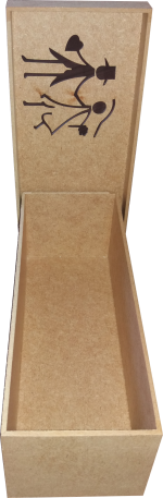 CAIXA MINI CHANDON 01 NOIVO22,5X8,5X8CM 