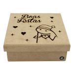 Caixa Boas Festas 16X16X6CM
