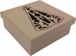 CAIXA NOSSA SENHORA 16X16X6 CM MDF Crú