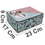 Caixa Organizadora cachorro   23X17X9cm Mdf