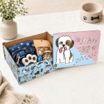 Caixa Organizadora cachorro I love Dogs 23X17X9cm Mdf