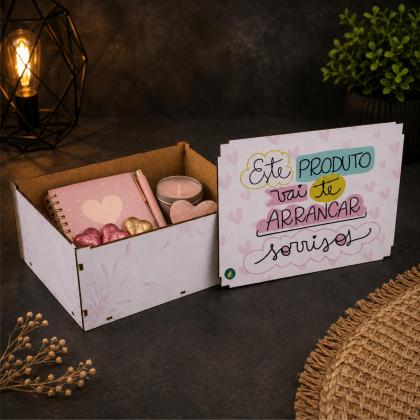 Caixa de MDF Organizadora Este Produto Vai Te Arrancar sorrisos