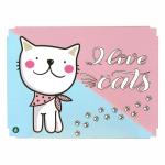 Caixa Organizadora Gato I Love cats 23X17X9 Cm Mdf