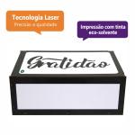 Caixa Organizadora Gratidão 23X17X9 Cm Mdf
