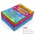 Caixa Organizadora MDF com Tampa Presente Feliz aniversário Maior presente é voce 23x17x9 cm