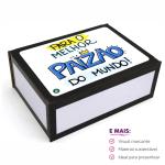 Caixa Organizadora Melhor Paizão do Mundo 23x17x9 Cm Mdf