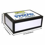Caixa Organizadora Melhor Paizão do Mundo 23x17x9 Cm Mdf
