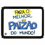 Caixa Organizadora Melhor Paizão do Mundo 23x17x9 Cm Mdf
