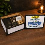 Caixa Organizadora Melhor Paizão do Mundo 23x17x9 Cm Mdf