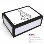 Caixa Organizadora Nossa Senhora com Rosário 23X17X9cm Mdf