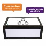 Caixa Organizadora Nossa Senhora com Rosário 23X17X9cm Mdf