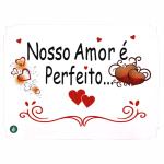 Caixa Organizadora Nosso amor Perfeito 23X17X9cm Mdf